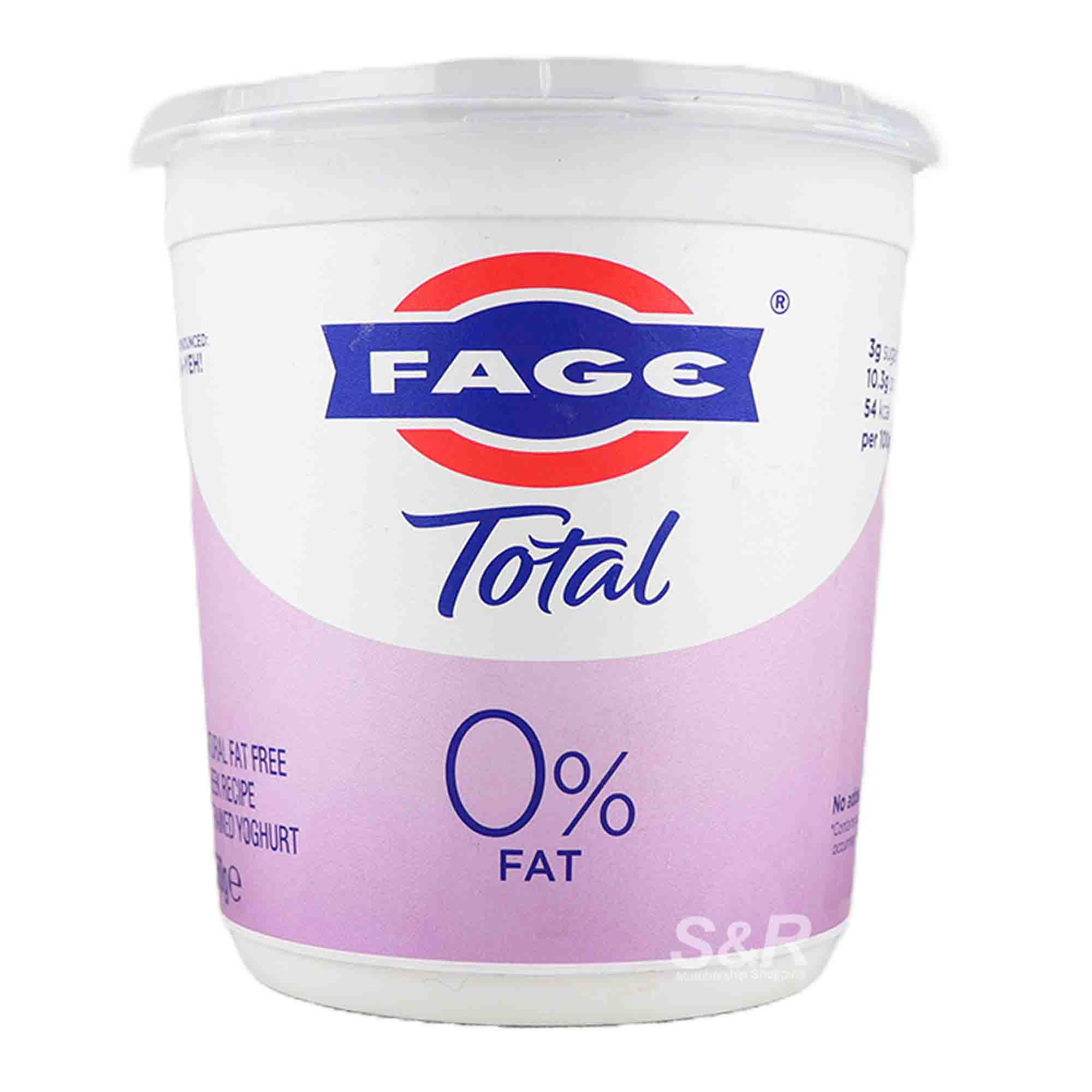 Fage Total 0% Fat Plain Greek Yogurt 950g Fage Total 0% Fat Plain Greek Yogurt 950g